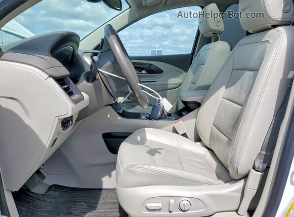 3GKALXEX6JL139634 2018 GMC TERRAIN White Вид салону спереду