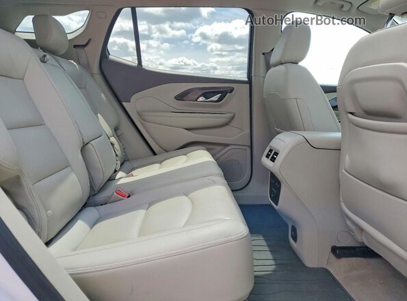 3GKALXEX6JL139634 2018 GMC TERRAIN White Вид задньої частини салону