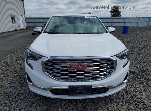 3GKALXEX6JL139634 2018 GMC TERRAIN White Вид спереду
