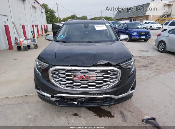 3GKALXEX6JL205308 2018 GMC TERRAIN Black Սարքավորումների վահանակի տեսք