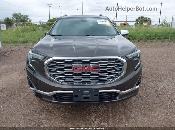 3GKALXEX6KL276543 2019 GMC TERRAIN Brown ხელსაწყოთა პანელის ხედი