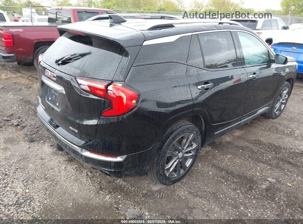 3GKALXEX7JL141778 2018 GMC TERRAIN Black Rear right