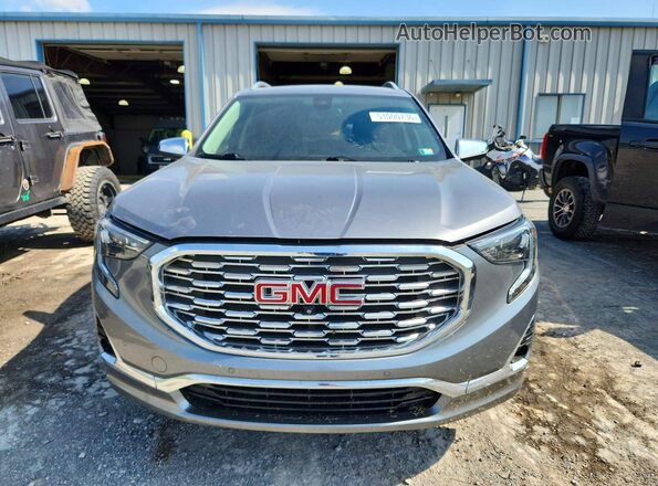 3GKALXEX8LL137581 2020 GMC TERRAIN Серый Вид спереди