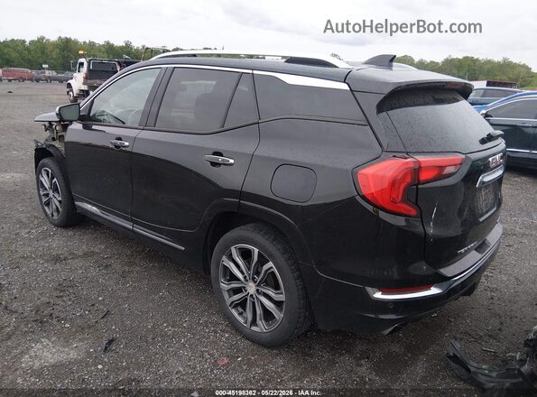 3GKALXEX9JL265146 2018 GMC TERRAIN Черный Задняя левая четверть
