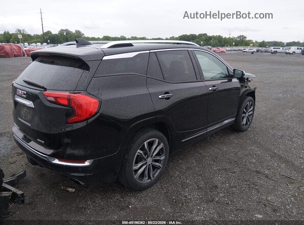3GKALXEX9JL265146 2018 GMC TERRAIN Черный Задняя правая четверть