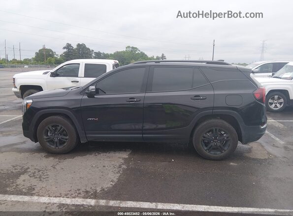3GKALYEG1RL375206 2024 GMC TERRAIN Черный Панорамный вид салона 360°