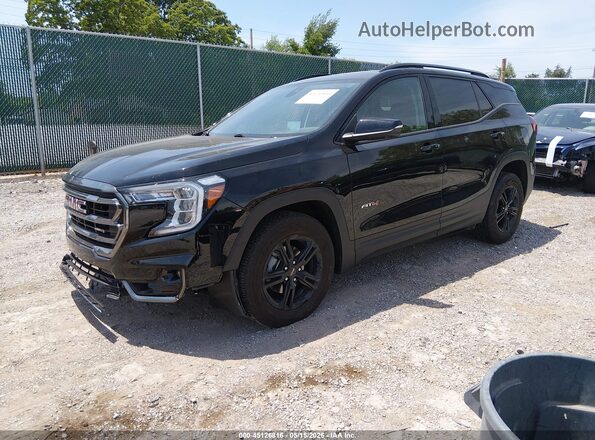 3GKALYEG6RL270564 2024 GMC TERRAIN Black Առջևի ձախ երեք քառորդ տեսարան