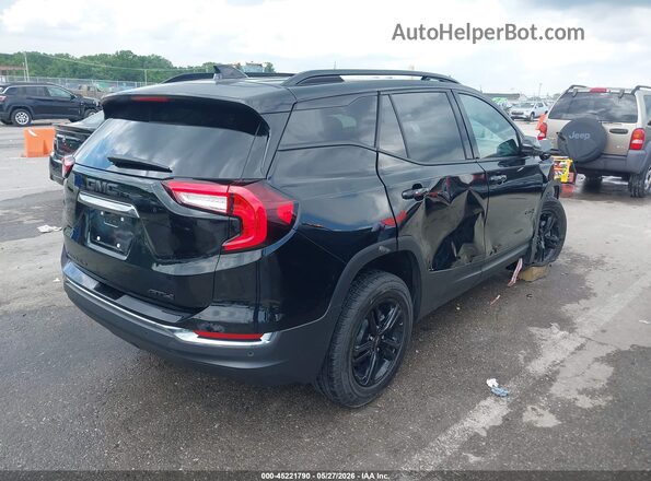 3GKALYEG7RL277328 2024 GMC TERRAIN Black Trasero derecho