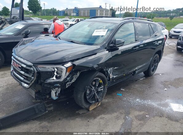 3GKALYEG7RL277328 2024 GMC TERRAIN Black Vista tres cuartos delantera izquierda