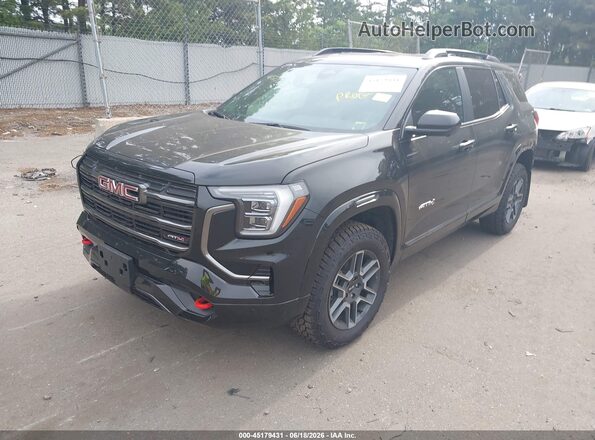 3GKALYEG8TL242918 2026 GMC TERRAIN Black წინა მარცხენა ხედი სამი მეოთხედიდან
