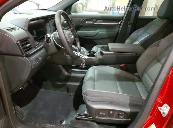 3GKALYEG9TL234567 2026 GMC TERRAIN Бордовый Вид салона спереди