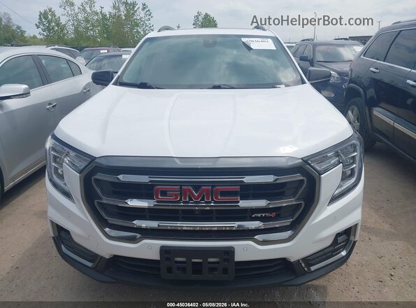 3GKALYEV6NL229652 2022 GMC TERRAIN White Vista del cuadro de instrumentos