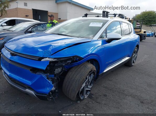 3GN7DLRP7SS167656 2025 CHEVROLET EQUINOX Blue Передня ліва чверть