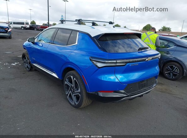 3GN7DLRP7SS167656 2025 CHEVROLET EQUINOX Blue Задня ліва чверть
