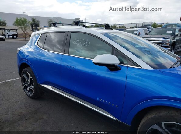 3GN7DLRP7SS167656 2025 CHEVROLET EQUINOX Blue Панорамний вид салону 360°