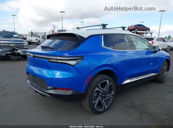 3GN7DLRP7SS167656 2025 CHEVROLET EQUINOX Blue Задня права чверть