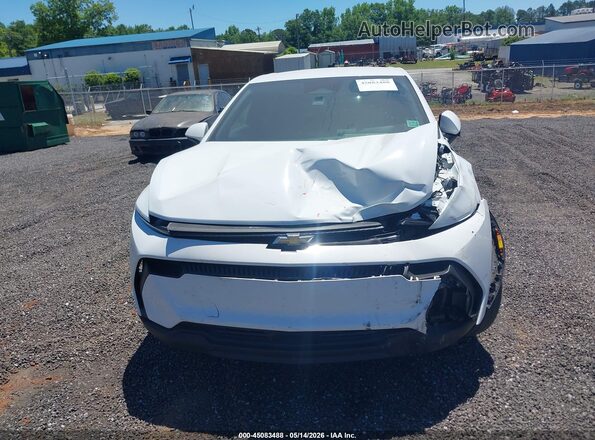 3GN7DMRPXSS193237 2025 CHEVROLET EQUINOX White Vista del cuadro de instrumentos