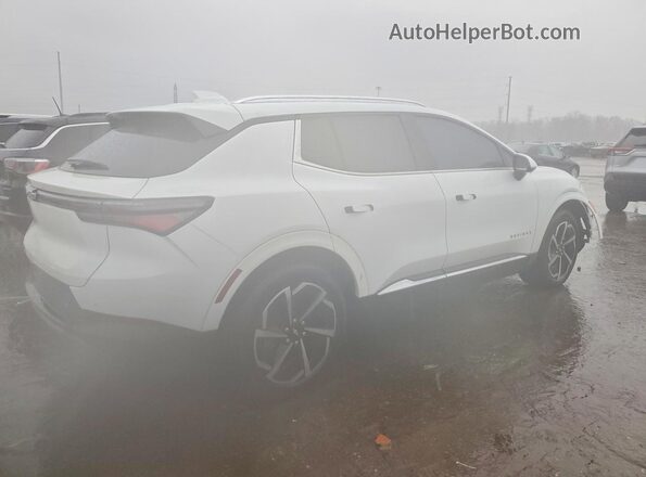 3GN7DNRP0SS236702 2025 CHEVROLET EQUINOX Белый Задняя правая четверть