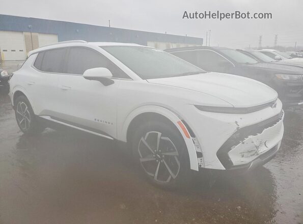 3GN7DNRP0SS236702 2025 CHEVROLET EQUINOX Белый Передняя правая четверть