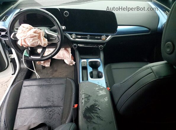 3GN7DNRP0SS236702 2025 CHEVROLET EQUINOX Белый Вид панели приборов