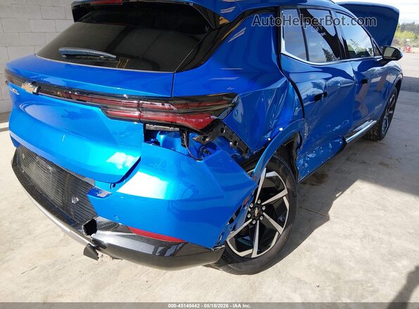 3GN7DNRP9SS266037 2025 CHEVROLET EQUINOX Blue Vista frontal