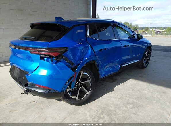 3GN7DNRP9SS266037 2025 CHEVROLET EQUINOX Blue Trasero derecho