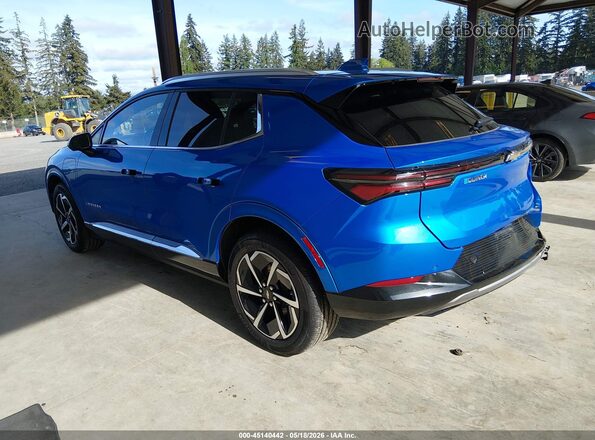 3GN7DNRP9SS266037 2025 CHEVROLET EQUINOX Blue Trasero izquierdo