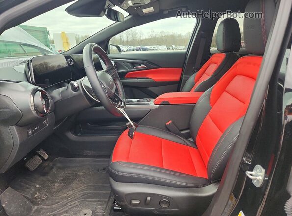 3GN7DSRP1SS178775 2025 CHEVROLET EQUINOX Black Front interior view