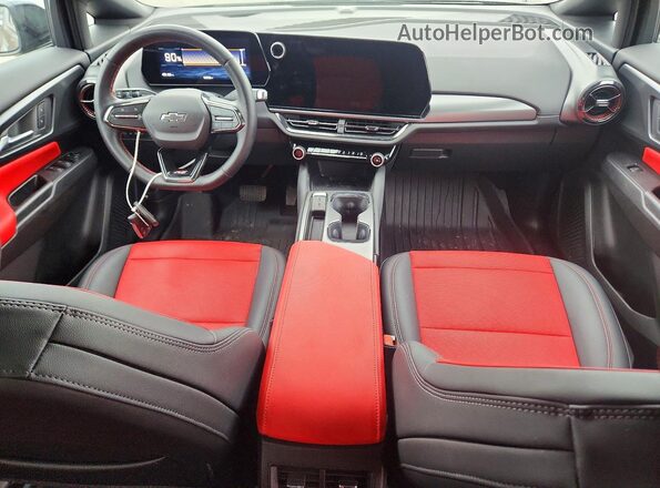 3GN7DSRP1SS178775 2025 CHEVROLET EQUINOX Black Dashboard view