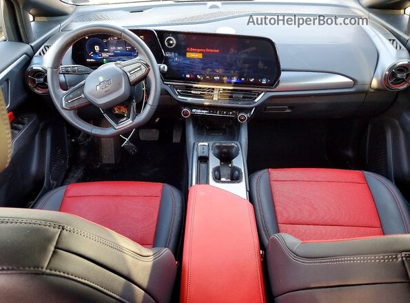 3GN7DSRR9SS263395 2025 CHEVROLET EQUINOX Black Dashboard view