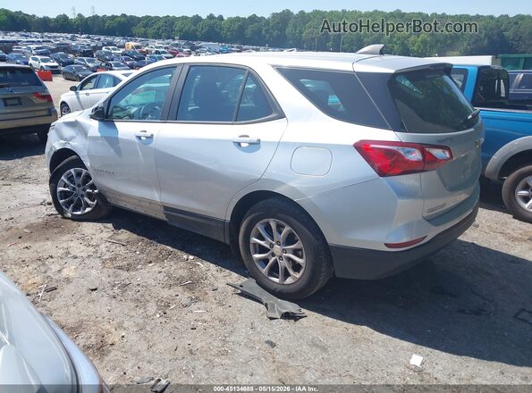 3GNAX5EV0LS710103 2020 CHEVROLET EQUINOX Silver Rear left
