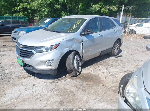 3GNAX5EV0LS710103 2020 CHEVROLET EQUINOX Silver Front left