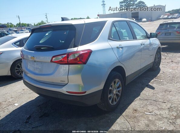 3GNAX5EV0LS710103 2020 CHEVROLET EQUINOX Silver Rear right