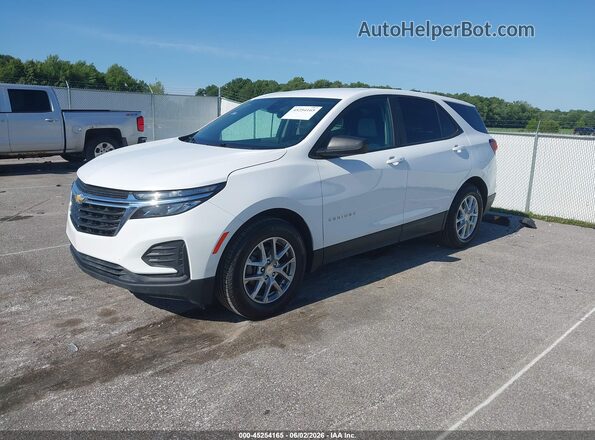 3GNAXFEG8PL231466 2023 CHEVROLET EQUINOX White Առջևի ձախ երեք քառորդ տեսարան