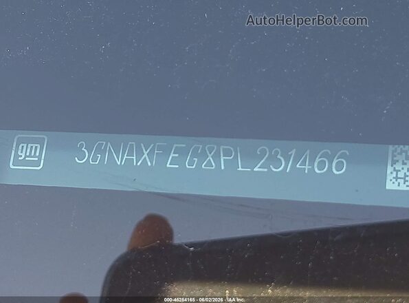 3GNAXFEG8PL231466 2023 CHEVROLET EQUINOX White Շարժիչի բաժամունքի տեսք