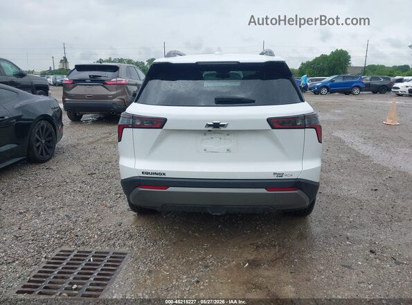 3GNAXHEG0SL285641 2025 CHEVROLET EQUINOX White 