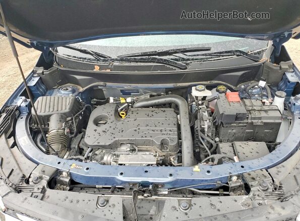 3GNAXHEG1SL282831 2025 CHEVROLET EQUINOX Blue Vista del compartimento del motor