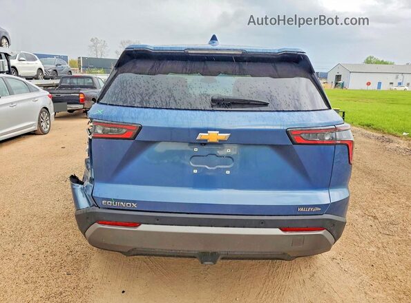 3GNAXHEG1SL282831 2025 CHEVROLET EQUINOX Blue Vista trasera