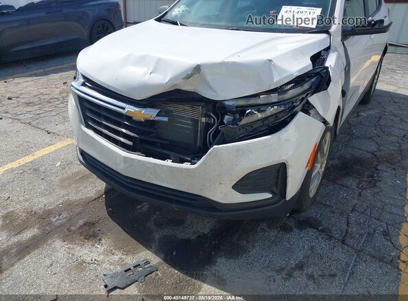 3GNAXHEG2PL178288 2023 CHEVROLET EQUINOX White Front view