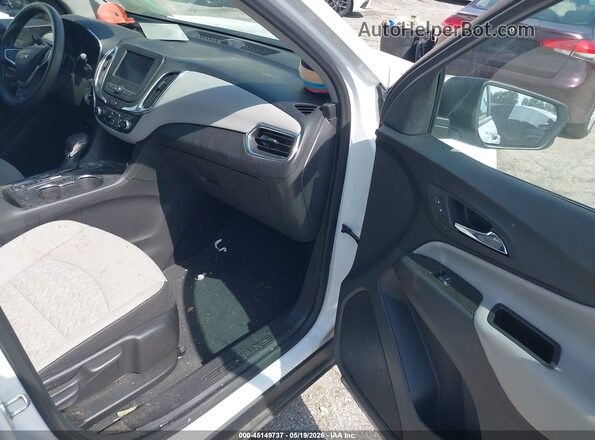 3GNAXHEG2PL178288 2023 CHEVROLET EQUINOX White Front interior view