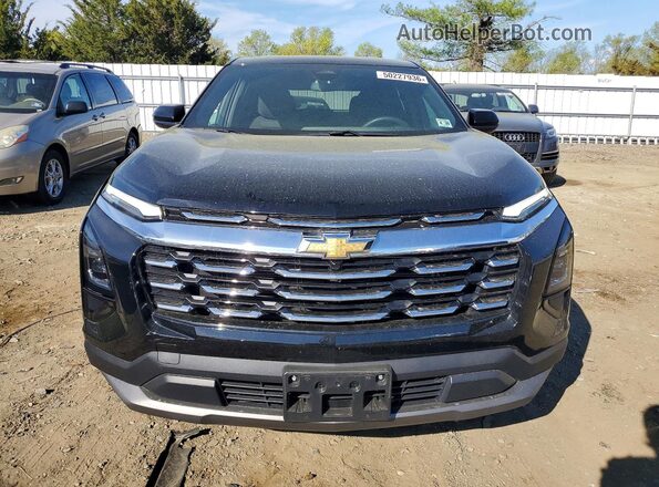 3GNAXHEG2SL293188 2025 CHEVROLET EQUINOX Black Вид спереду