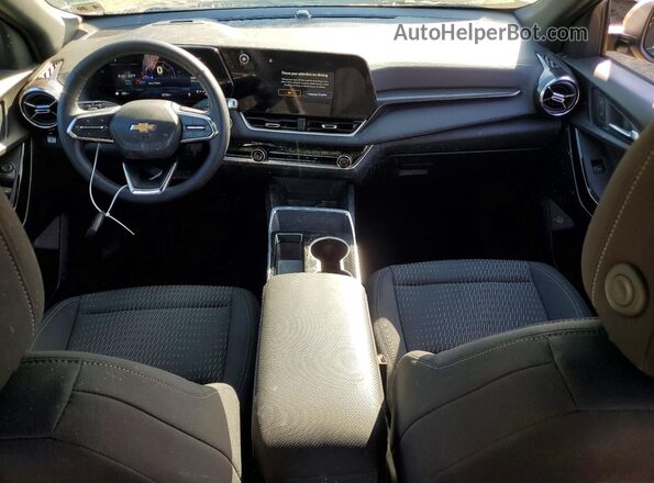 3GNAXHEG2SL293188 2025 CHEVROLET EQUINOX Black Вид панелі приладів