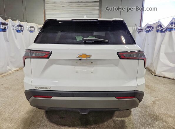 3GNAXHEG2SL316145 2025 CHEVROLET EQUINOX White Вид ззаду