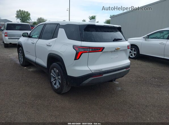 3GNAXHEG2SL318249 2025 CHEVROLET EQUINOX Белый Задняя левая четверть