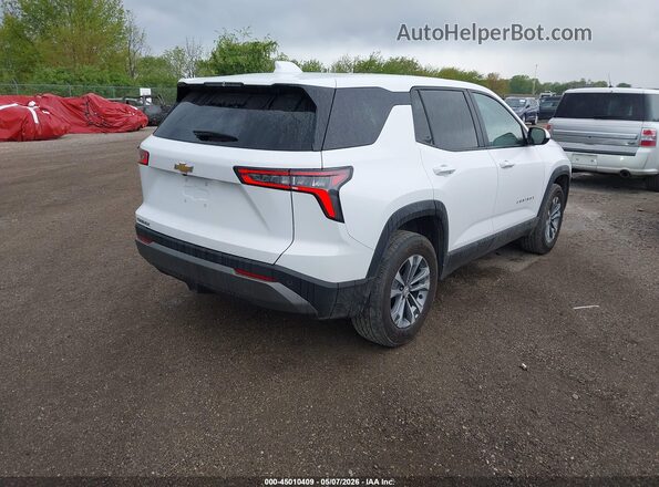 3GNAXHEG2SL318249 2025 CHEVROLET EQUINOX Белый Задняя правая четверть