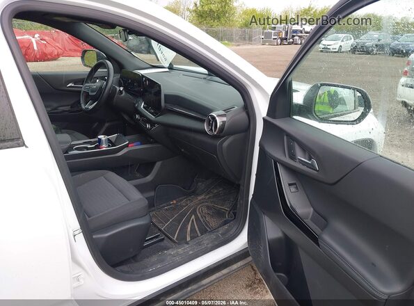 3GNAXHEG2SL318249 2025 CHEVROLET EQUINOX Белый Вид салона спереди