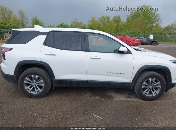 3GNAXHEG2SL318249 2025 CHEVROLET EQUINOX Белый Вид задней части салона