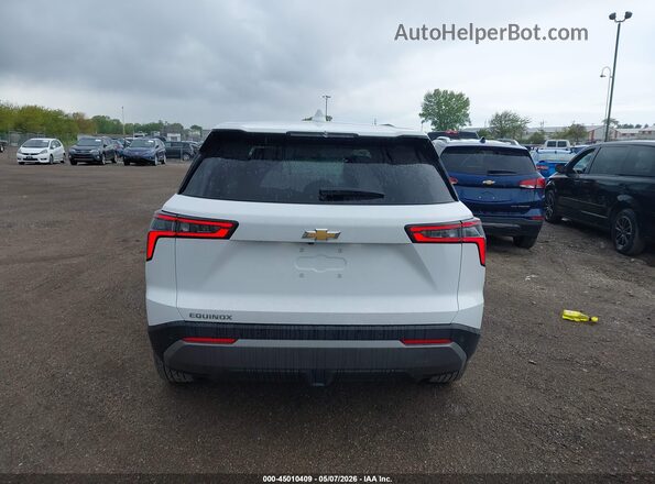 3GNAXHEG2SL318249 2025 CHEVROLET EQUINOX Белый 