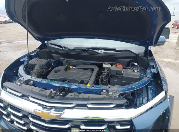 3GNAXHEG3SL134678 2025 CHEVROLET EQUINOX Blue Widok z tyłu