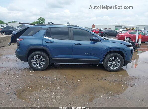 3GNAXHEG3SL134678 2025 CHEVROLET EQUINOX Blue Widok wnętrza z tyłu